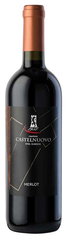Вино Cantina Castelnuovo del Garda Мерло красное сухое 750 мл Венето Италия 2016