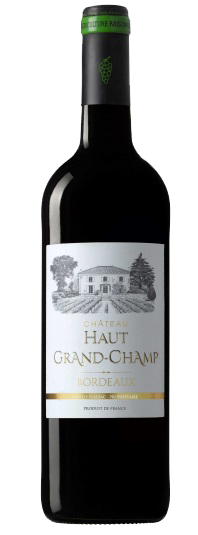 Château Haut Grand Champ, Bordeaux, AOC, 2014 красное сухое 750 мл Франция